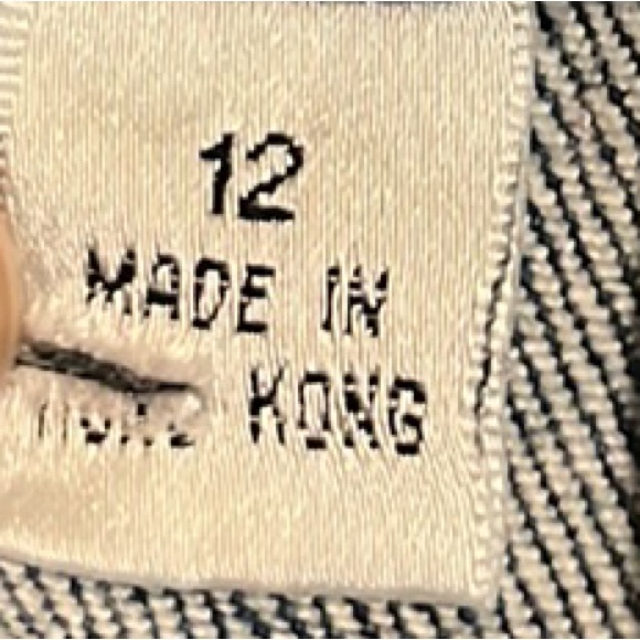 Talbots, 98% Cotton, 5-Pocket, Denim, Stretch Cropped Jeans, Size 12 - Picture 9 of 10